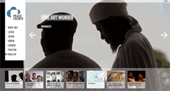 Desktop Screenshot of peace-counts.org